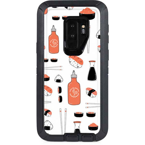 Sushi Foodie Otterbox Defender Galaxy Skin