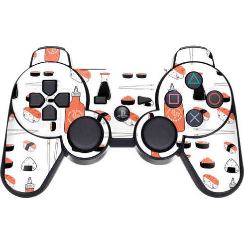 Sushi Foodie PS3 Dual Shock wireless controller Skin