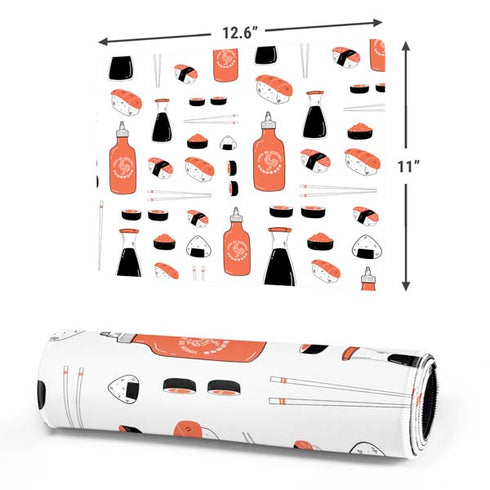 Sushi Foodie Gaming Mouse Pad