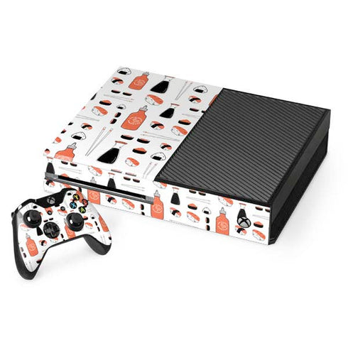 Sushi Foodie Xbox One Console and Controller Bundle Skin