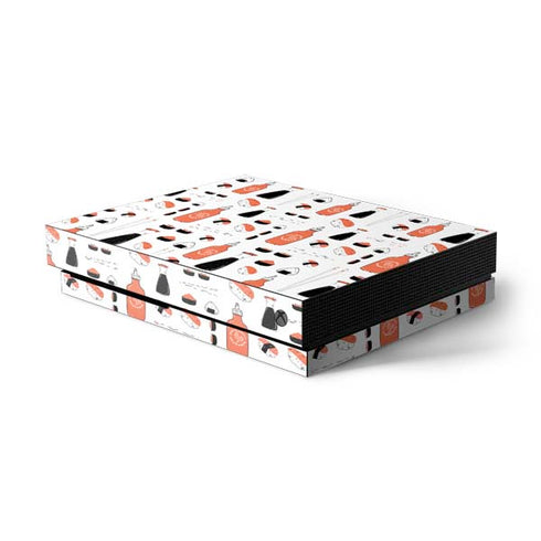Sushi Foodie Xbox One X Console Skin