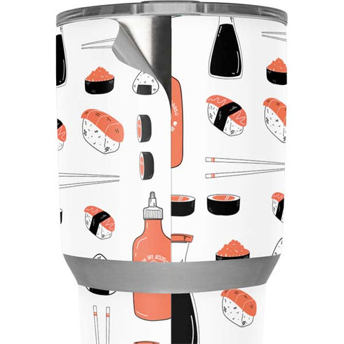 Sushi Foodie Yeti 30oz Rambler Tumbler Skin