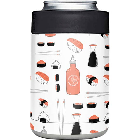 Sushi Foodie Yeti Colster Can Insulator Skin
