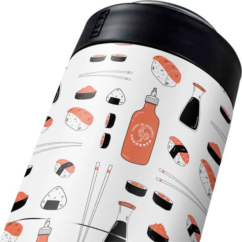 Sushi Foodie Yeti Colster Can Insulator Skin