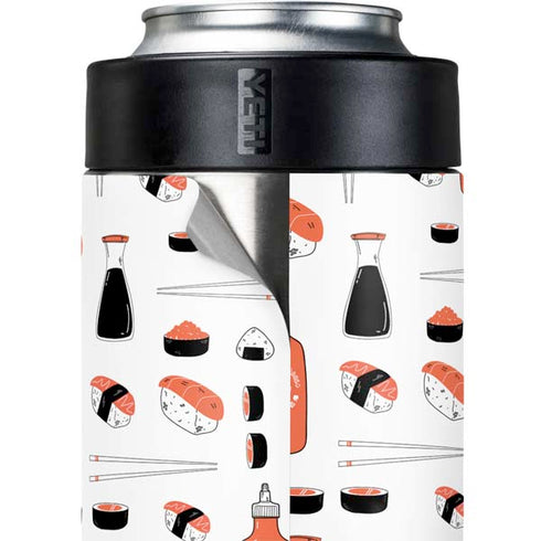 Sushi Foodie Yeti Colster Can Insulator Skin