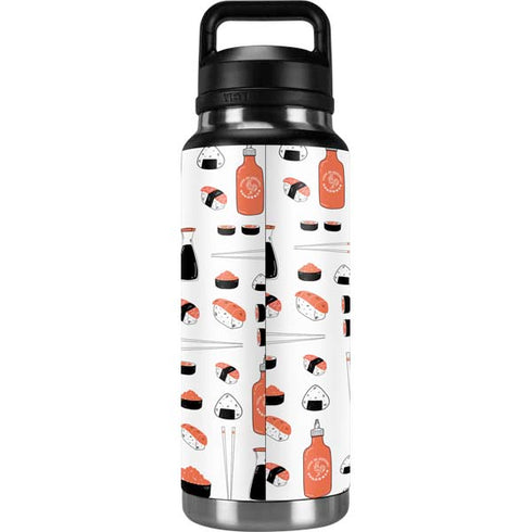 Sushi Foodie YETI Rambler 36oz Bottle Skin