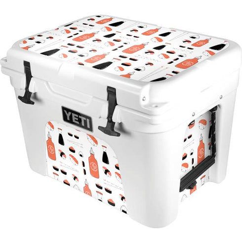 Sushi Foodie YETI Tundra 35 Hard Cooler Skin