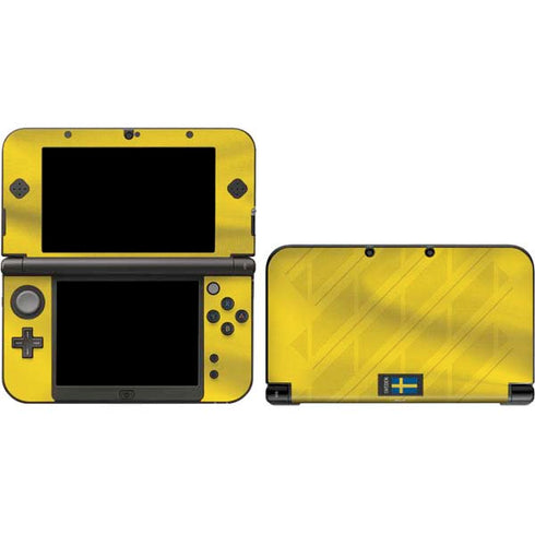 Sweden Soccer Flag 3DS XL 2015 Skin