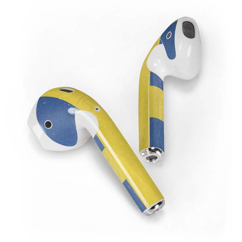 Sweden Flag Distressed Apple AirPods Skin