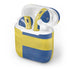Sweden Flag Distressed Apple AirPods Skin