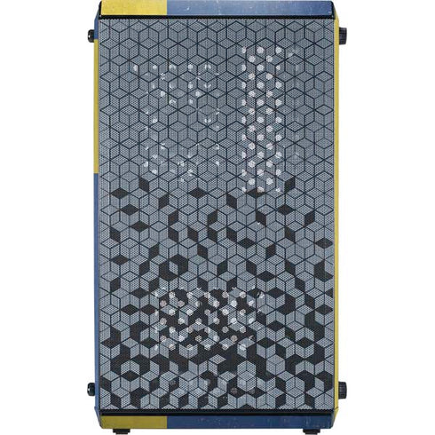 Sweden Flag Distressed Cooler Master MasterBox Q300L Mini Tower Skin