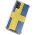 Sweden Flag Distressed Galaxy A32 5G Clear Case