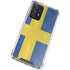 Sweden Flag Distressed Galaxy A52 5G Clear Case