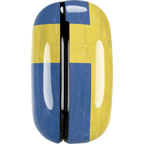 Sweden Flag Distressed Galaxy Buds Live Skin