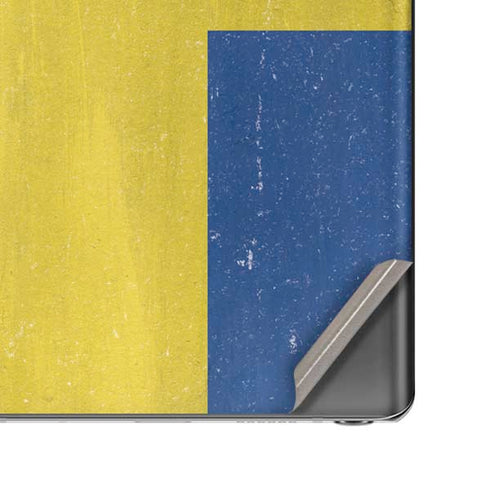 Sweden Flag Distressed Galaxy Note20 5G Skin