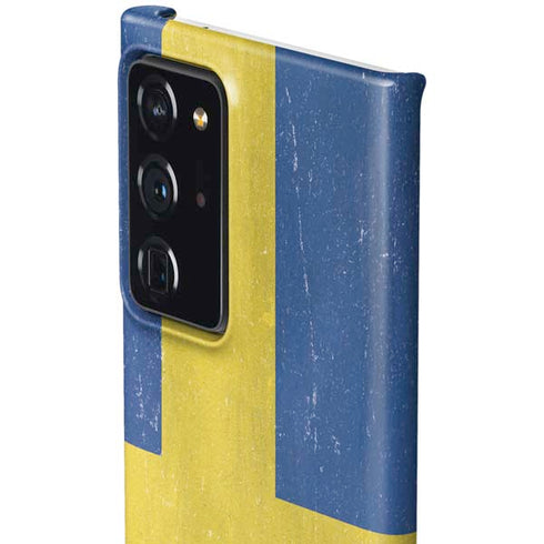 Sweden Flag Distressed Galaxy Note20 Ultra 5G Lite Case
