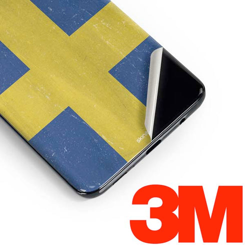 Sweden Flag Distressed Galaxy S10 Skin