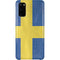 Sweden Flag Distressed Galaxy S20 Lite Case