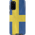 Sweden Flag Distressed Galaxy S20 Pro Case
