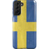 Sweden Flag Distressed Galaxy S21 FE Pro Case