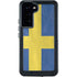 Sweden Flag Distressed Galaxy S23 Plus Waterproof Case