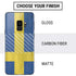 Sweden Flag Distressed Galaxy S9 Skin