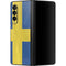 Sweden Flag Distressed Galaxy Z Fold3 5G Skin