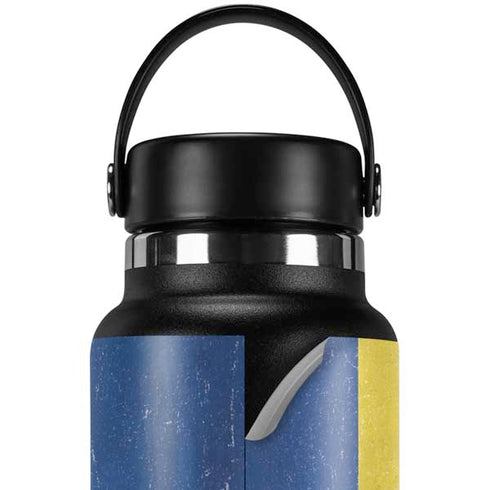 Sweden Flag Distressed Hydro Flask 32oz Wide Mouth Skin
