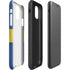 Sweden Flag Distressed iPhone 11 Pro Max Impact Case