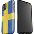 Sweden Flag Distressed iPhone 11 Pro Max Impact Case