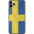 Sweden Flag Distressed iPhone 11 Pro Max Skin