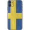Sweden Flag Distressed iPhone 11 Skin