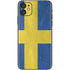 Sweden Flag Distressed iPhone 11 Skin