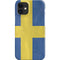 Sweden Flag Distressed iPhone 12 Mini Lite Case