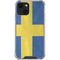 Sweden Flag Distressed iPhone 13 Clear Case