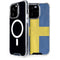 Sweden Flag Distressed iPhone 13 Pro MagSafe Case