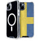 Sweden Flag Distressed iPhone 15 Plus MagSafe Case