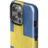 Sweden Flag Distressed iPhone 14 Pro Impact Case