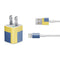 Sweden Flag Distressed iPhone Charger (5W USB) Skin