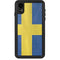 Sweden Flag Distressed iPhone XR Waterproof Case