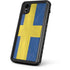 Sweden Flag Distressed iPhone XR Waterproof Case