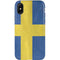 Sweden Flag Distressed iPhone XS Pro Case