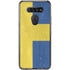 Sweden Flag Distressed LG K51/Q51 Clear Case