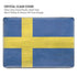 Sweden Flag Distressed MacBook Pro 16in (2019-20) Case plus Skin