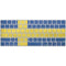 Sweden Flag Distressed Magic Keyboard Skin