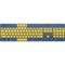 Sweden Flag Distressed Magic Keyboard with Numeric Keypad Skin
