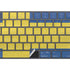 Sweden Flag Distressed Magic Keyboard with Numeric Keypad Skin