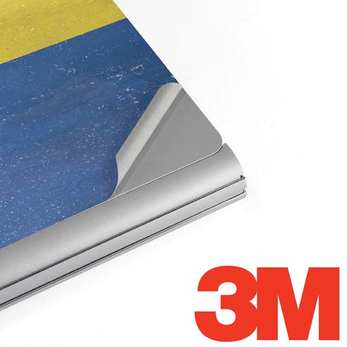 Sweden Flag Distressed Surface Book 2 15in Skin