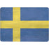 Sweden Flag Distressed Surface Laptop Studio Skin