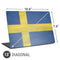 Sweden Flag Distressed Universal Laptop 13in (10.6 x 7.6in) Skin